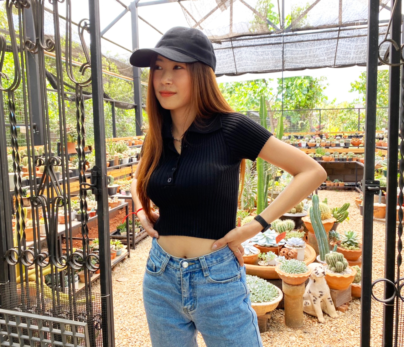 หมวกแก๊ปทรงเกาหลี หมวกแก๊ปหน้านิ่มใส่สบาย