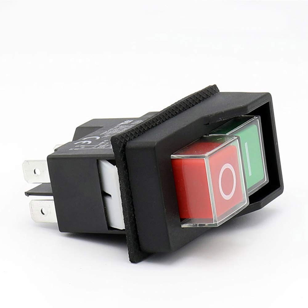 TORMEK 6320 Electromagnetic Power Button Switch for Tormek T-3, T-4, T-7 and T-8 - อะไหล่สวิทช์ปุ้มเปิดปิดเครื่อง สำหรับเครื่องลับ Tormek รุ่น T-3 T-4 T-7 และ T-8