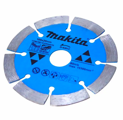 MAKITA D-42612 Diamond Cutting Blade Ceramic Saw Blade Ceramic Tile Concrete Marble Machine - ใบเพชรตัดเซอรามิค คอนกรีต และหินอ่อน ขนาด 4 นิ้ว (105มม.) - D-42612