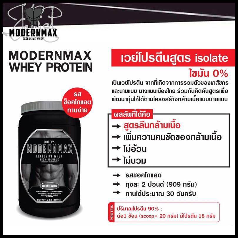MODERNMAX WHEY สูตรลีนไขมัน