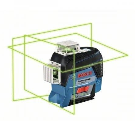 BOSCH GLL 3-80 CG Laser Measuring Tool - เครื่องวัดระดับเลเซอร์แสงเขียว BOSCH รุ่น GLL 3-80 CGว - 0601063U80
