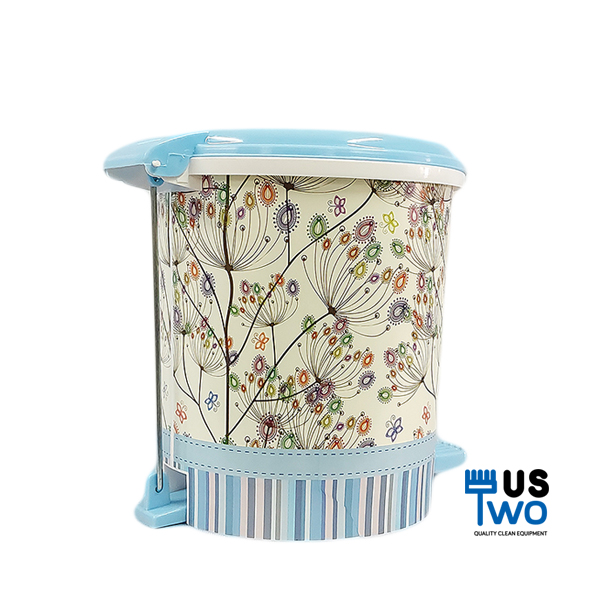 ถังขยะแบบเหยียบ ทรงกลมขนาด 5.5 ลิตร