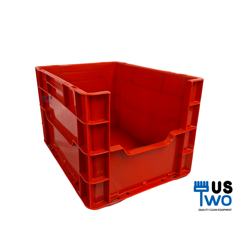 ลังพลาสติกแบบเปิดด้านข้าง