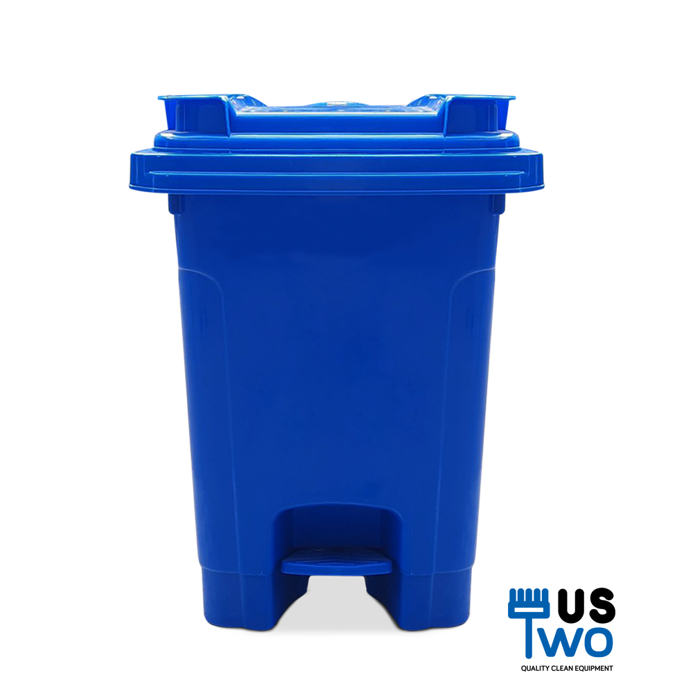 ถังขยะทรงเหลี่ยมแบบเหยียบ ขนาด 60 ลิตร