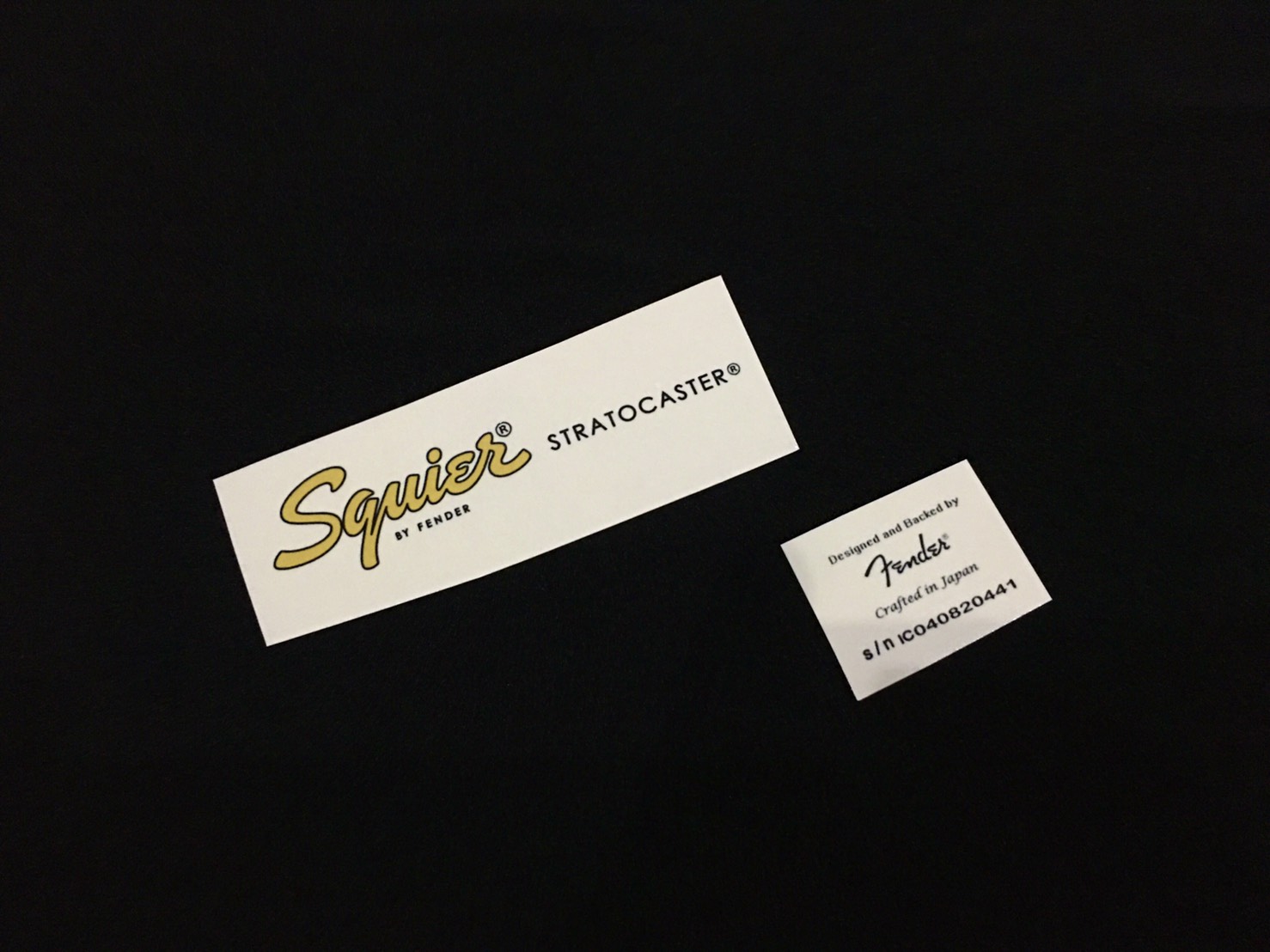 Squier Stratocaster Classic Vibe New Logo