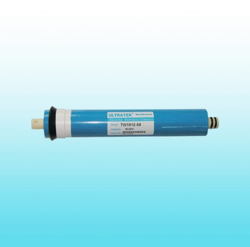 ไส้กรองเมมเบรน RO Membrane กำลังผลิต 50 แกลลอนต่อวัน