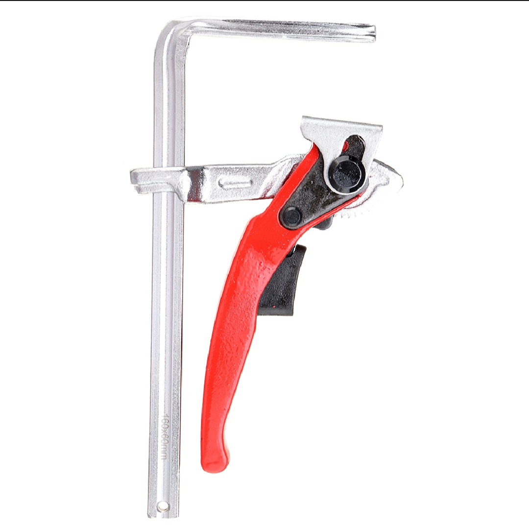 SIT TOOL SIT-199826 Ratchet Guide Rail System Fast Fix Clamps - แคล้มป์แบบล็อคและปลดเร็วสำหรับโต๊ะ Festool MFT ราง MAKITA หรือ Festool - SIT-199826