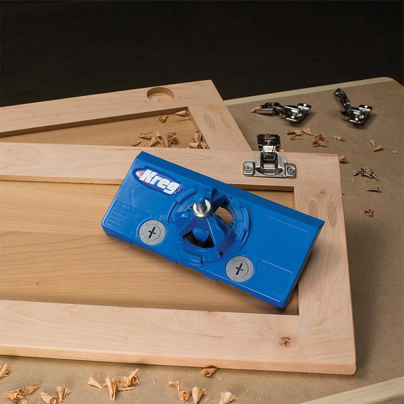 KREG 35mm. Concealed Hinge Jig - จิ๊กเจาะรูบานพับถ้วยขนาด 35มม. KHI-HINGE