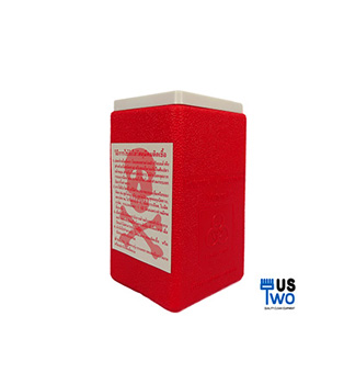 กล่องทิ้งเข็มฉีดยา ขนาด 3.5 ลิตร