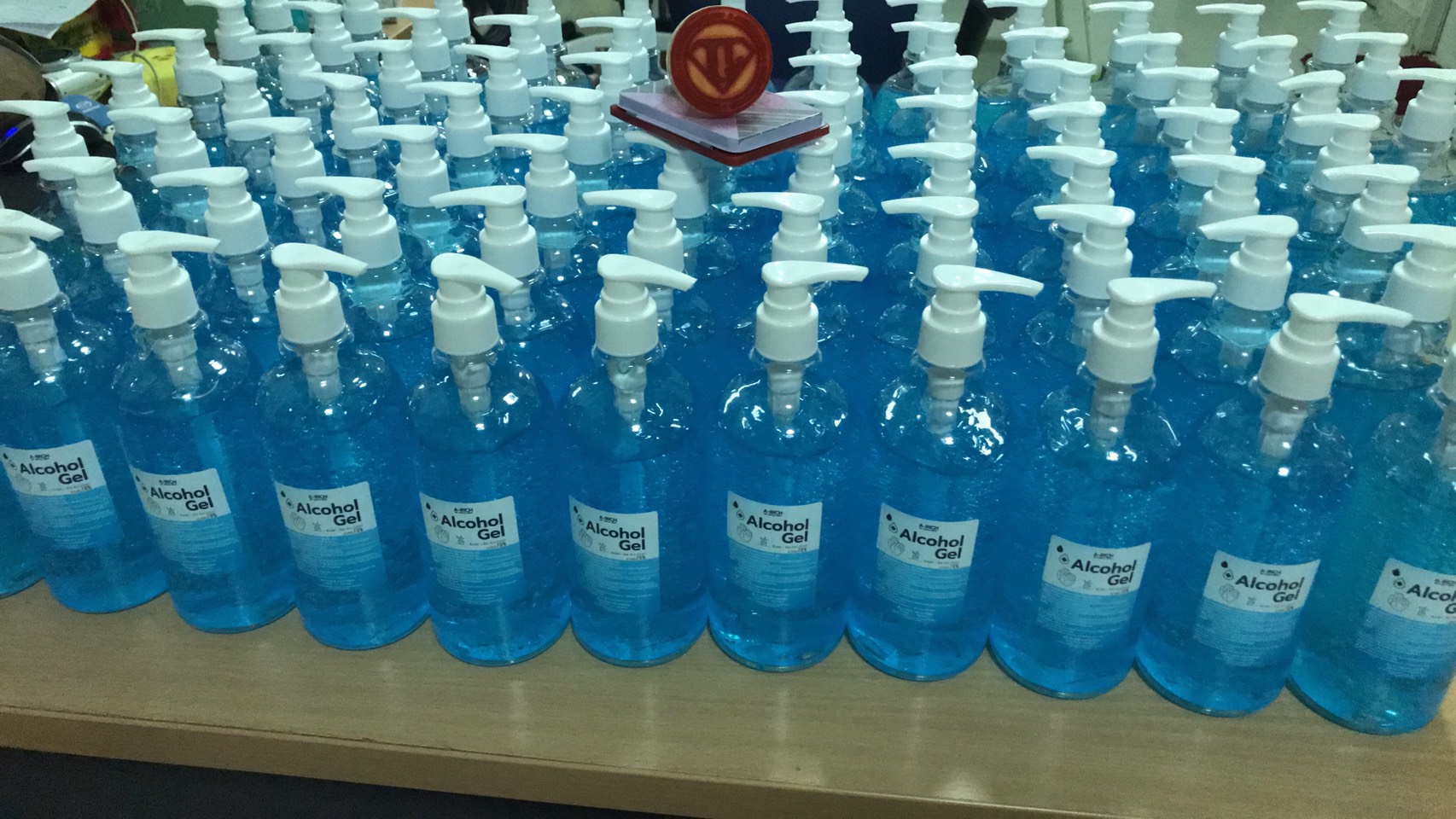 A-Rich เจลแอลกอฮอล์ล้างมือ 450 ml แบบ 100 ขวด