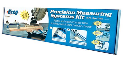 KREG KMS8000 Precision Track & Stop Miter Saw (Imperial) Kit- ชุดคิทรางและตัวหยุดไม้สเกลนิ้ว