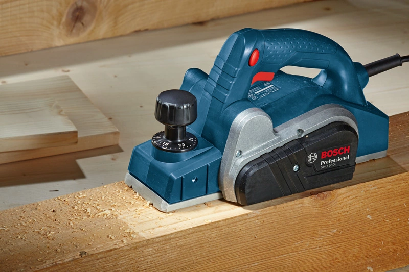 BOSCH GHO 6500 Corded 3-1/4 Inch Wood Planer - กบไสไม้ไฟฟ้าขนาด 3-1/3 นิ้ว บ็อช รุ่น GHO 6500