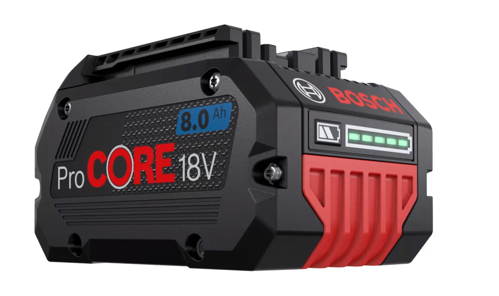BOSCH 1600A028TV ProCore 18V 8.0Ah - แบตเตอรี่รุ่นใหม่ ProCore ขนาด 18 โวลท์ 8.0 แอมป์ - 1600A028TV