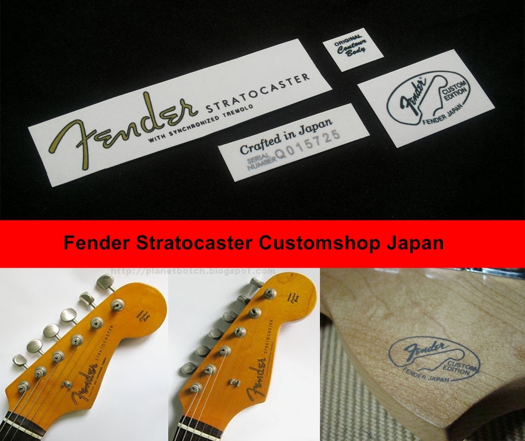 Fender Stratocaster Customshop Japan