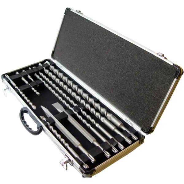 MAKITA D-19174 10-pc. SDS-plus Drill Bit and chisel set - ชุดดอกสว่านโรตารี่ SDS-Plus ชุด 10 ชิ้น มากีต้า รุ่น D-19174