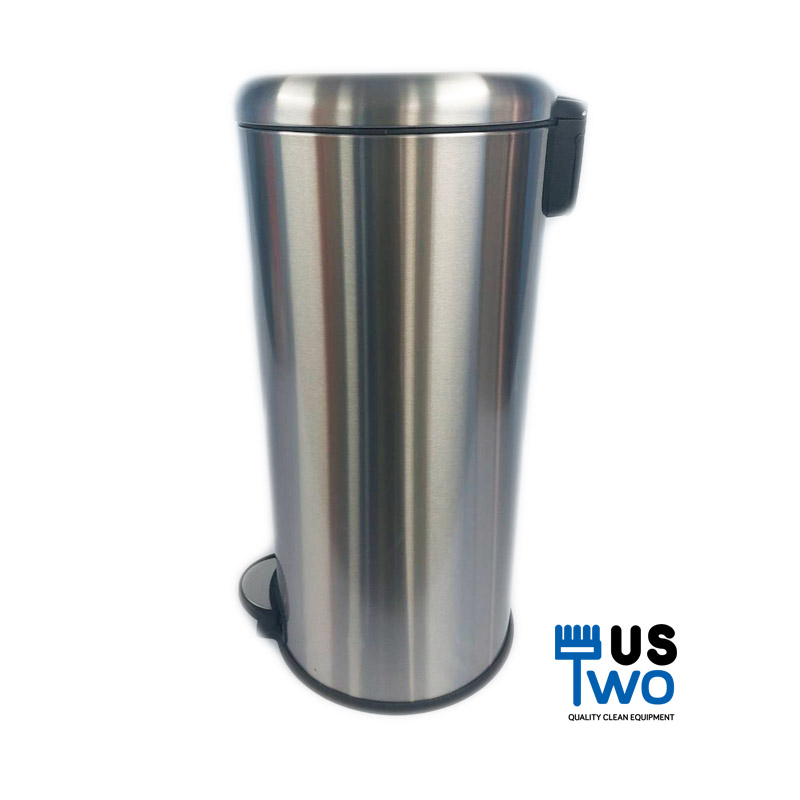 ถังขยะสแตนเลสแบบเหยียบ 30 ลิตร