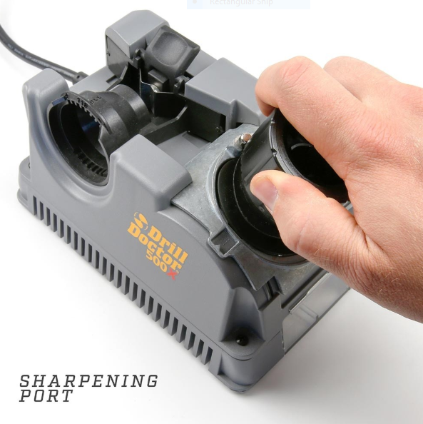 Drill Doctor 500x Drill Bit Sharpener - เครื่องลับดอกสว่านด้วยเพชร รุ่น 500X สามารถลับดอกได้ตั้งแต่ขนาด 3/32 นิ้ว จนถึง 1/2 นิ้ว (ประมาณ 2.39 มม. ถึง 12.7 มม.) (สินค้าสั่งซื้อล่วงหน้า Pre-Order)