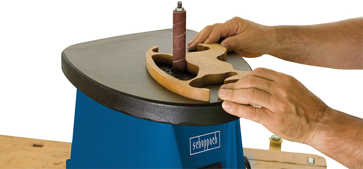 SCHEPPACH OSM100 Oscillating Bobbin Sander - เครื่องขัดกระดาษทรายแบบแกนหมุนขึ้นลงได้ SCHEPPACH รุ่น OSM100 - 490340190