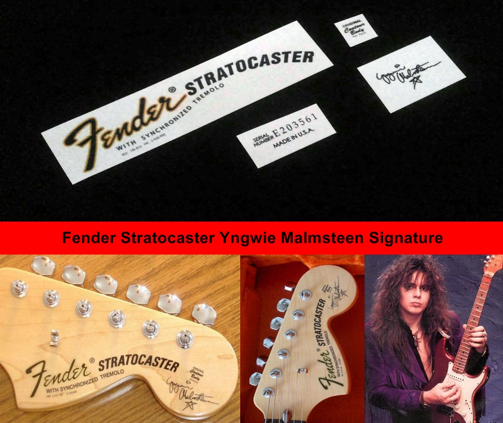 Fender Stratocaster Yngwie Malmsteen Signature