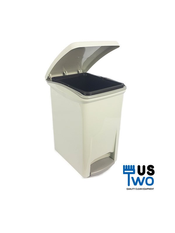 ถังขยะแบบเหยียบ ทรงเหลี่ยม 32 ลิตร