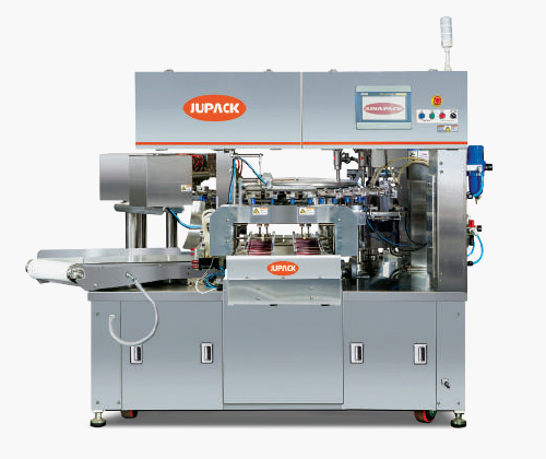 เครื่องจักรบรรจุภัณฑ์แบบโรตารี่ ชนิดแพคคู่