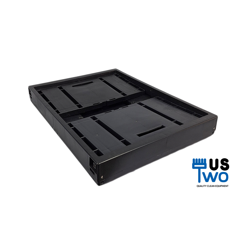 ลังพับทึบ สีดำ