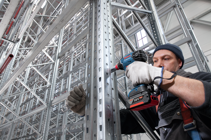 Bosch GDX 18 V-Li Cordless Impact Driver/ Wrench with 4.0Ah Batteries and Charger - บล็อคไขควงกระแทกไร้สาย พร้อมแบตเตอรี่ Li-Ion 4,0 Ah 2 ก้อน และแท่นชาร์จ - 06019B81B2