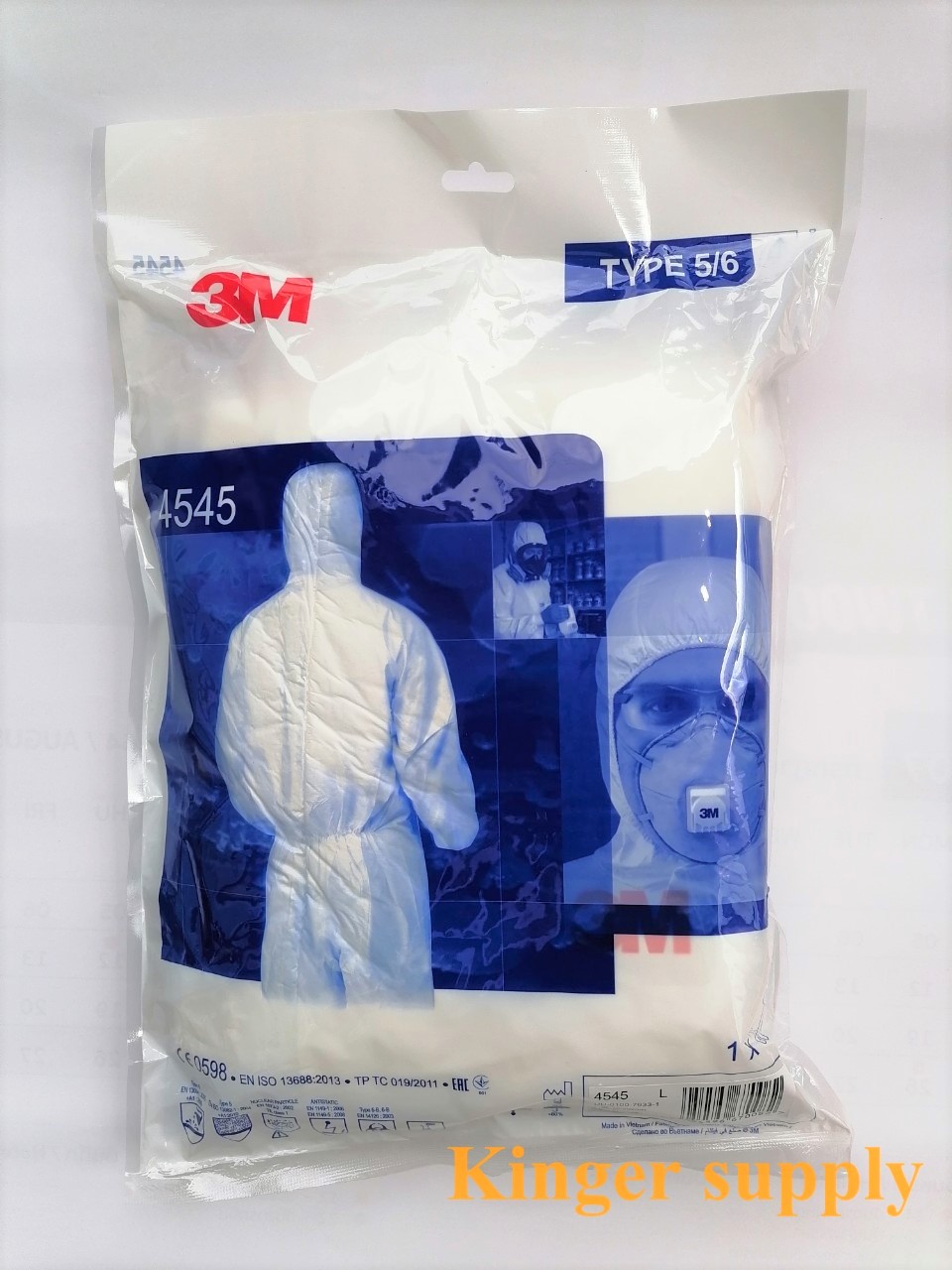 ชุดป้องกันร่างกาย3M รุ่น4545
