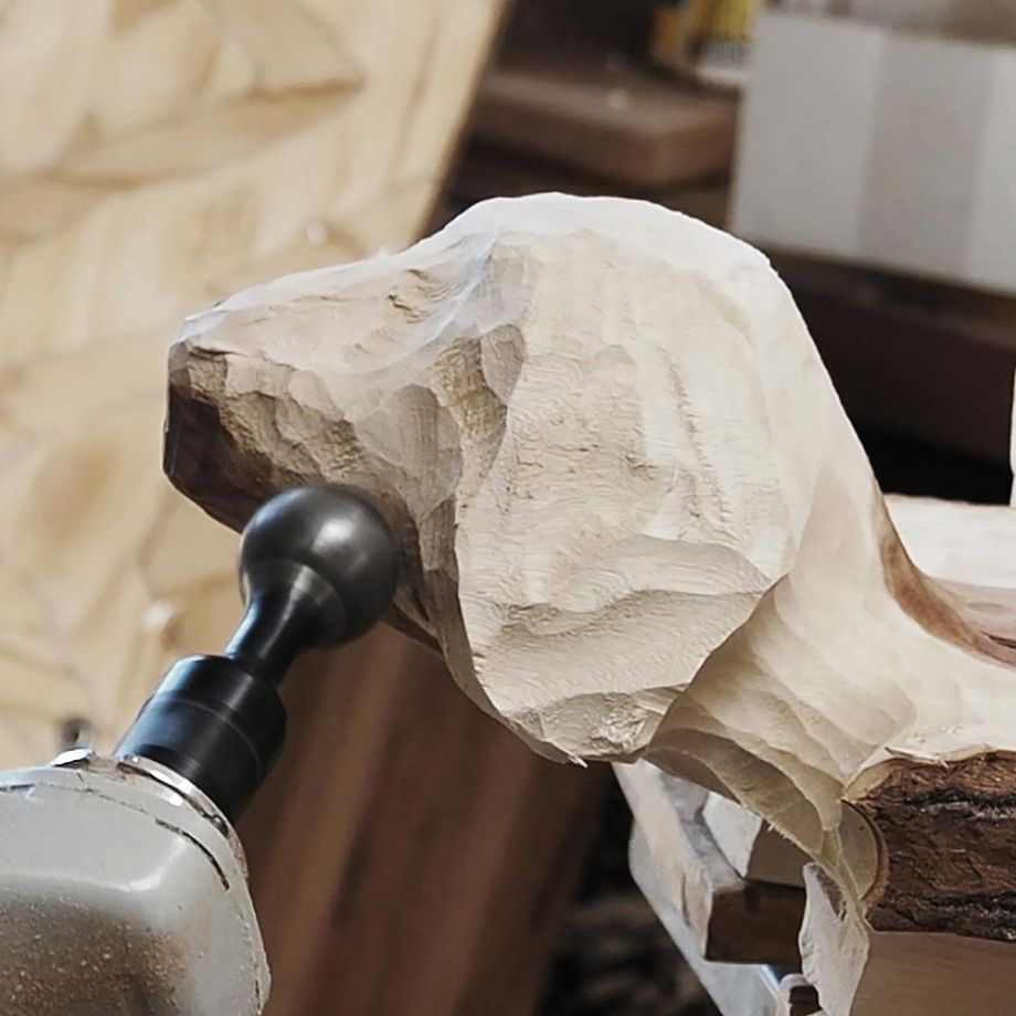 ARBORTECH B0752TXPKD Ball Gouge 30mm Spherical Shaped Milling Ball - หัวบอลขุดไม้ชนิดลับใบเองอัตโนมัติ Arbortech รุ่น B0752TXPKD (สินค้าสั่งซื้อล่วงหน้า Pre-Order)