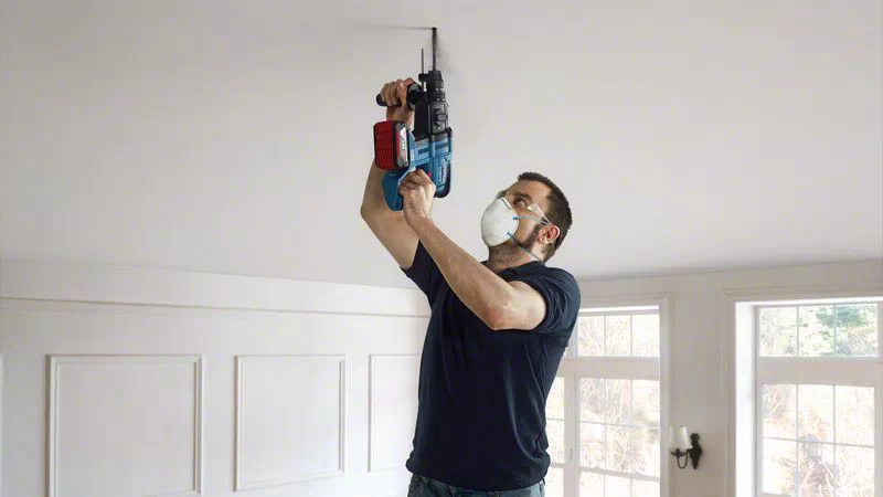 BOSCH GBH 180-LI Cordless Rotary Hammer Drill Brushless (Tool only, without Battery and Charger) - สว่านโรตารี่ไร้สายพร้อม SDS-plus Li-Ion 18V ตัวเปล่า ไม่มีแบต, ไม่มีแท่นชาร์จ)- 06119111K0