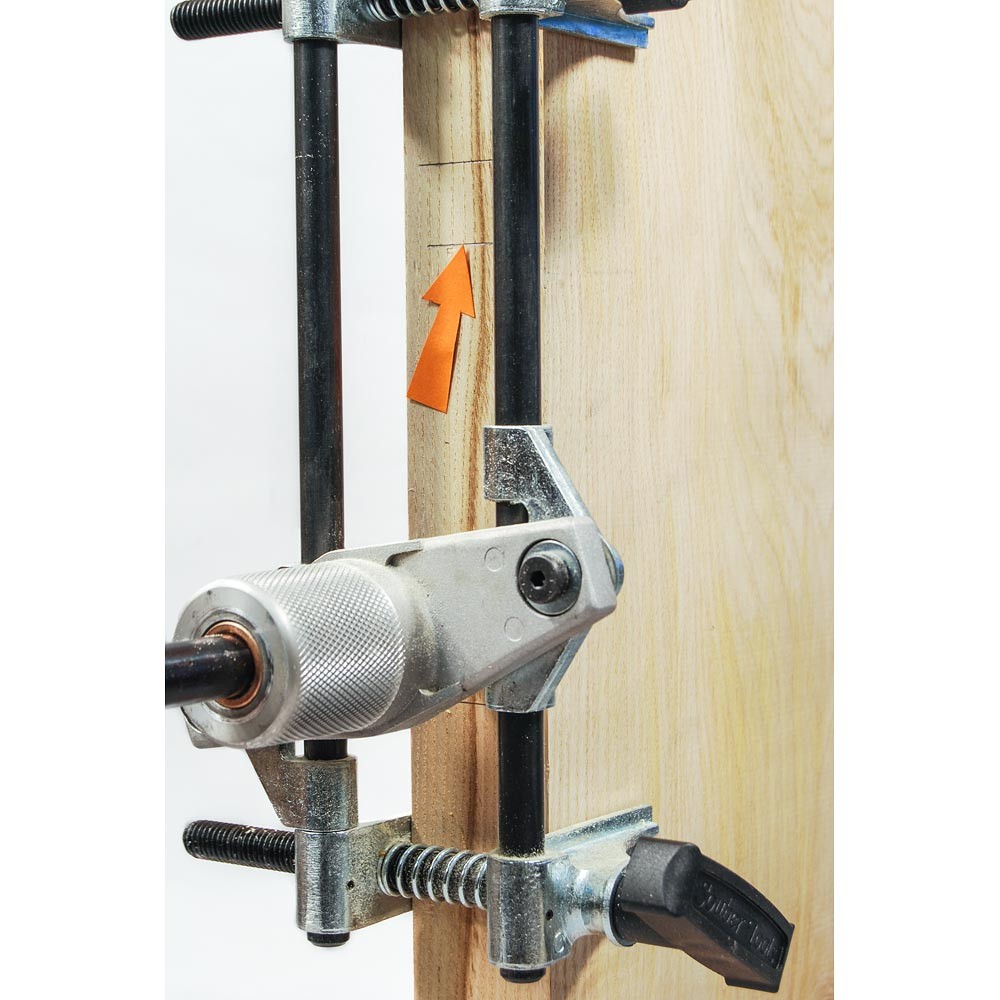 SOUBER DBB Mortice Lock Fitting Jig (JIG1) - ครื่องเจาะตลับกุญแจ อุปกรณ์ครบชุด (Made in U.K.)