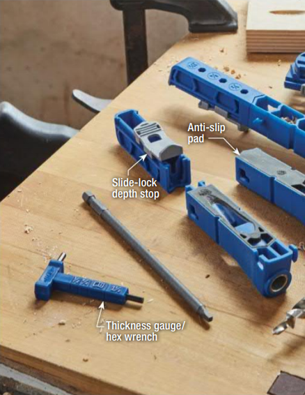 KREG Pocket-Hole Jig 320 (KPHJ320) - จิ๊กเจาะเอียงรุ่น 320 (U.S.A.)