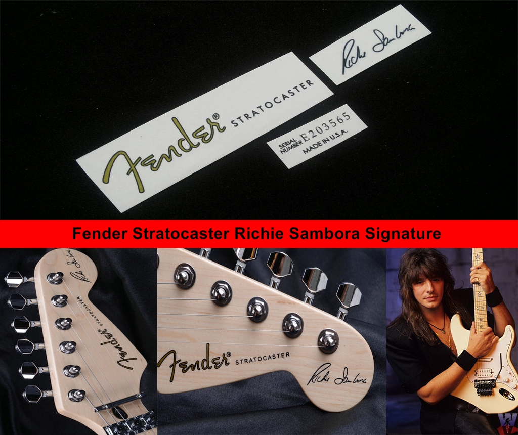 Fender Stratocaster Richie Sambora Signature