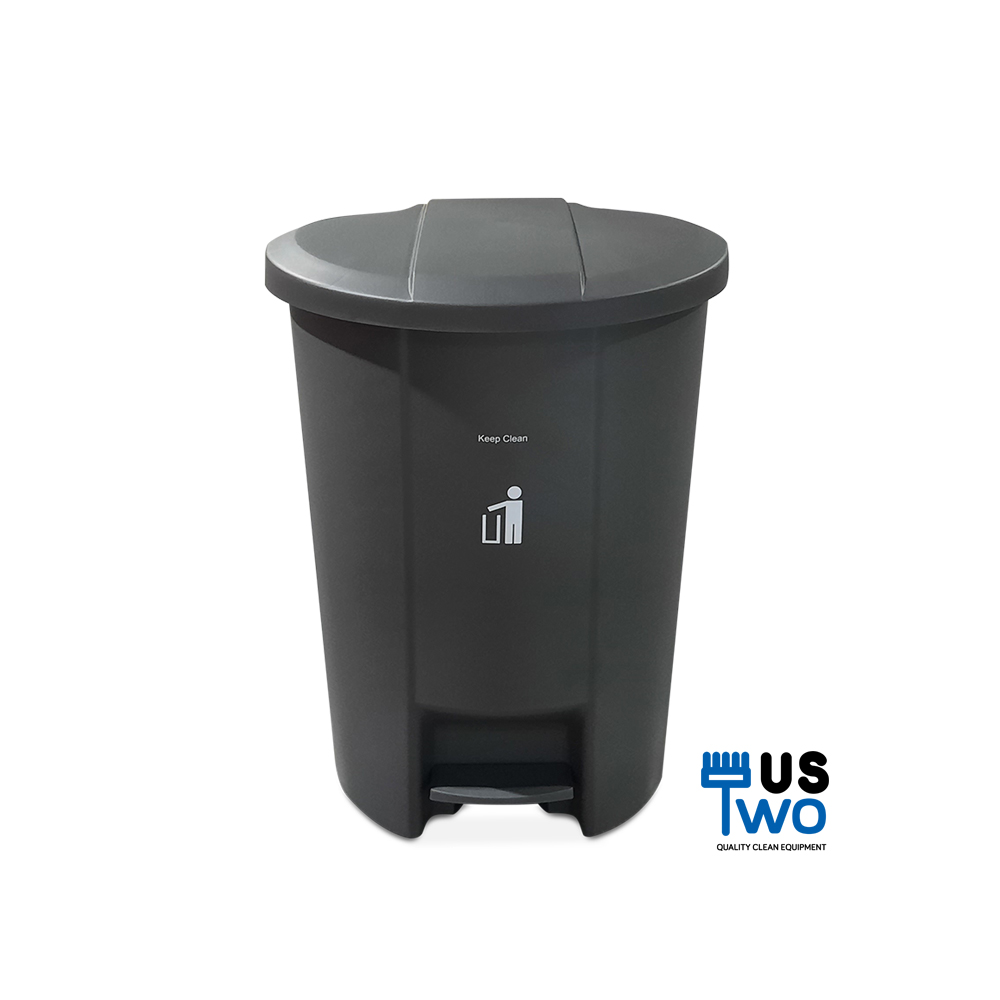 ถังขยะแบบเหยียบ ทรงเหลี่ยม 50 ลิตร