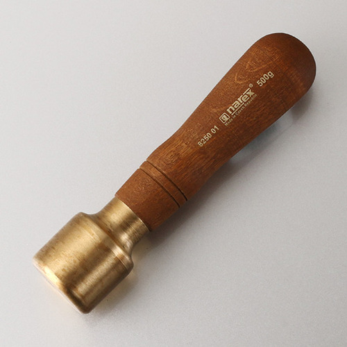 NAREX 825001 Brass Carving Mallet, 500g - ค้อนงานไม้ห้วทองเหลือง 500 กรัม (Made in Czech Republic)