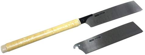 E-Value EBW265T 265mm. Japanese Kataba Saw - เลื่อยญี่ปุ่นคมหน้าเดียว สำหรับ ตัดขวางเสี้ยนขนาด 265มม (แถมใบอะไหล่ 1 ใบ) (Made in Japan)