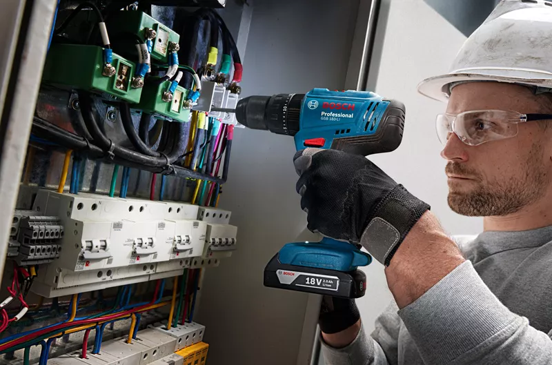 BOSCH GSB 183-LI Drill and Impact Driver - สว่านกระแทกไร้สาย 18V บ๊อช รุ่น GSB 183-LI - 06019K91K1