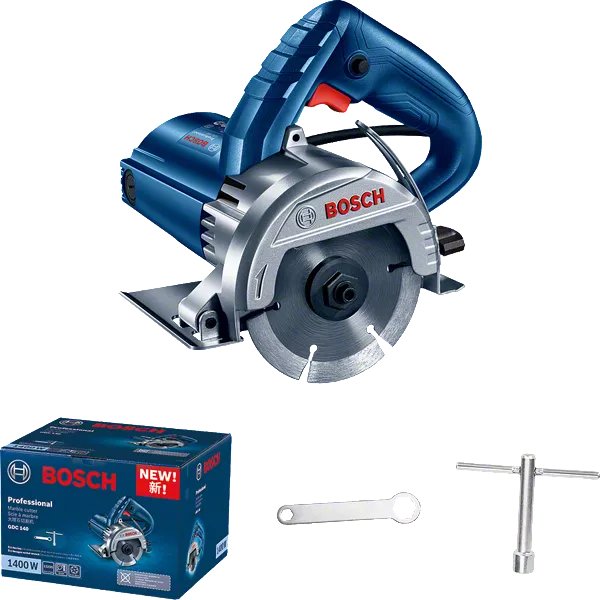 BOSCH GDC 140 - 110mm (4-3/8-inch) Diamond Concrete, Tile and Marble Cutter - เครื่องตัดกระเบื้องแบบเพชร ขนาด 110มม (4-3/8 นิ้ว) - 06013A40K0
