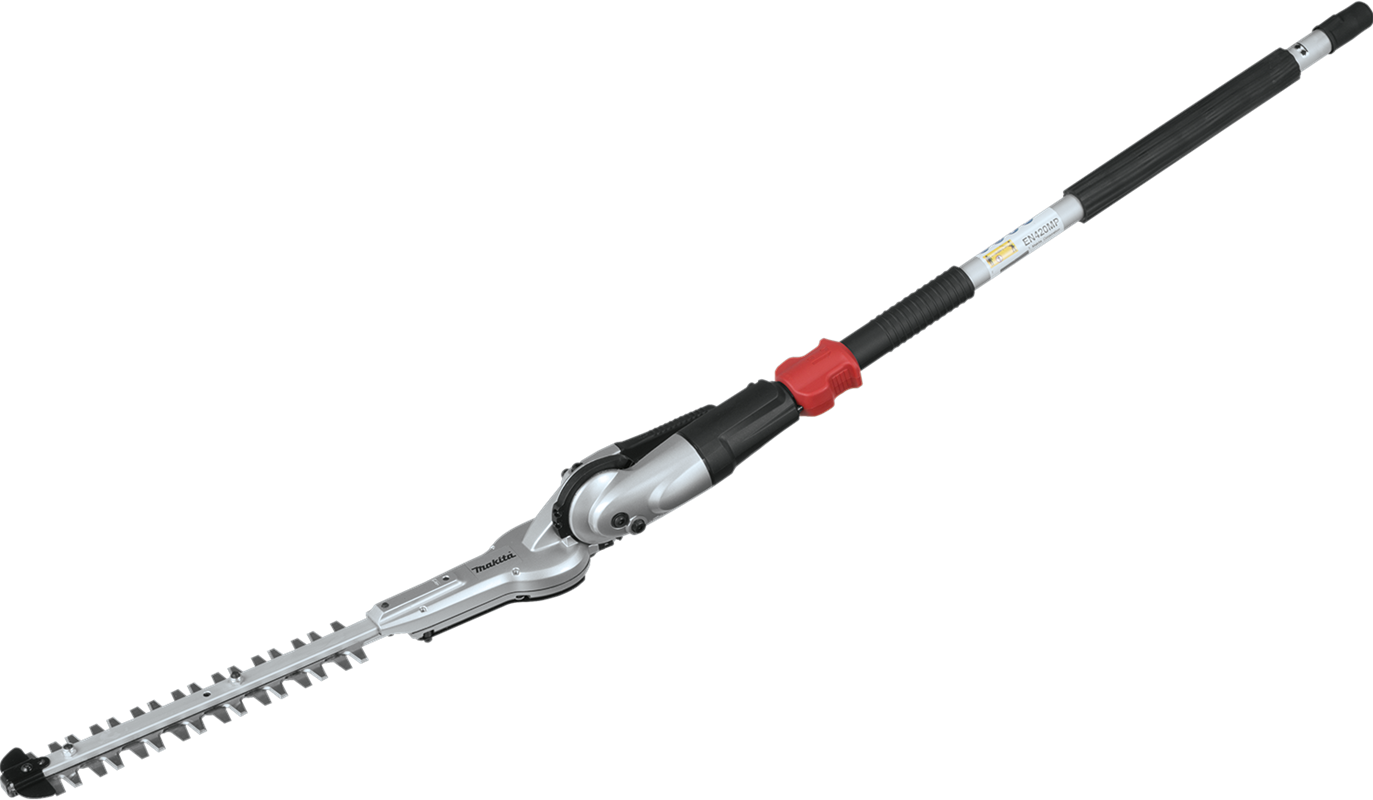 MAKITA EN420MP (198059-0) 10" Articulating Hedge Ground Trimmer Couple Shaft Attachment - หัวเล็มหญ้า หรือพุ่มเตี้ยไม้ปรับองศาได้ขนาด 10 นิ้ว Makita รุ่น EN420MP (198059-0) สำหรับเครื่องมืองานสวนอเนกประสงค์ DUX60, DUX18