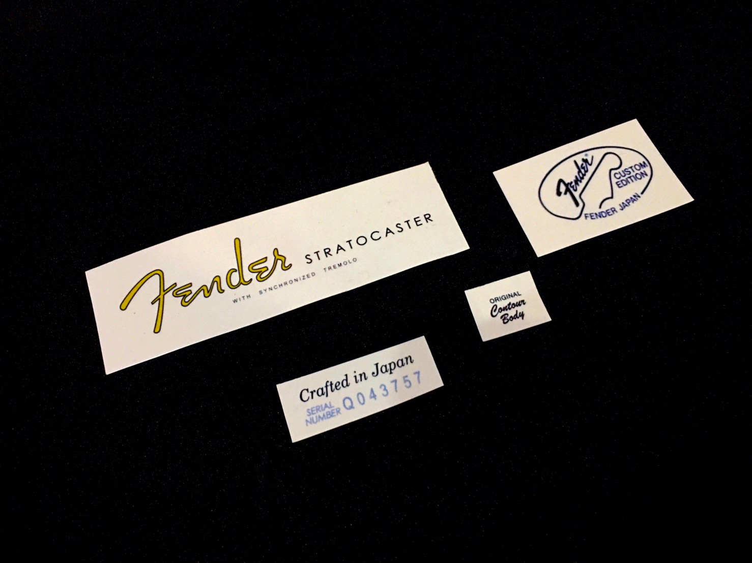 Fender Stratocaster Customshop Japan