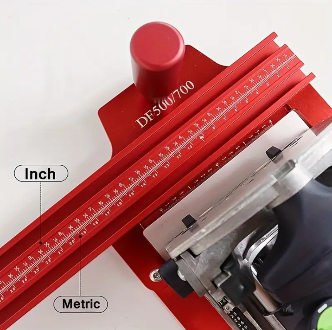SIT TOOL SIT-FD0150 Aluminum Offset Base System for FESTOOL DOMINO DF 500 and DF 700 - จิ๊กช่วยตั้งระยะการเจาะ ของเครื่องเจาะเดือยโดมิโน ยาว 150มม สำหรับFestool ทั้งรุ่น DF 500 และ DF 700 - SIT-FD0150