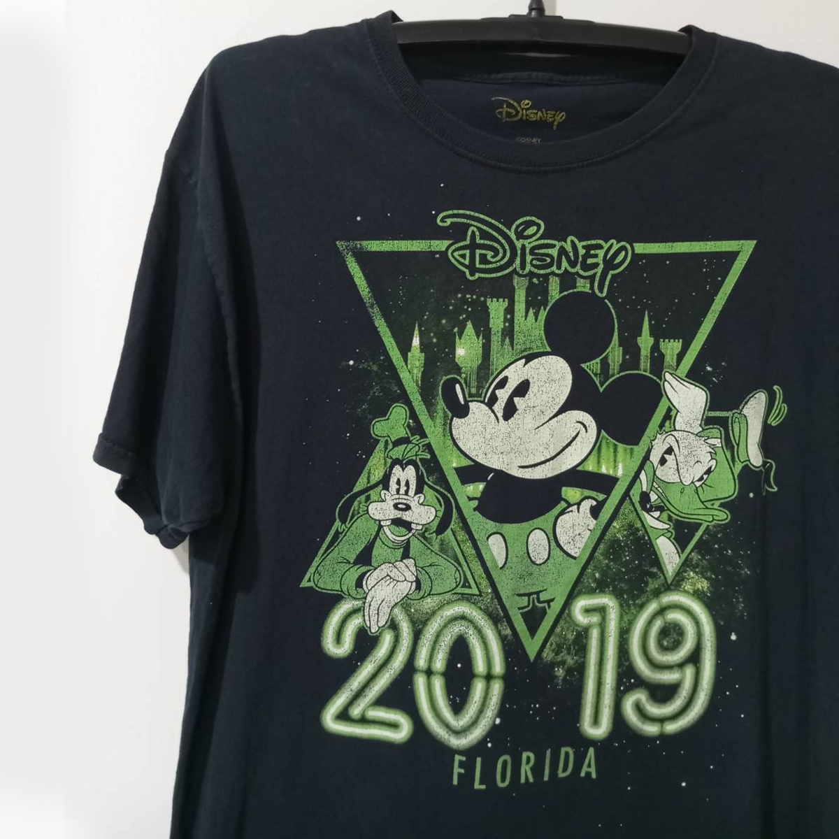 เสื้อยืดมิกกี้เมาส์ Mickey Mouse มือสอง งานป้าย Disney