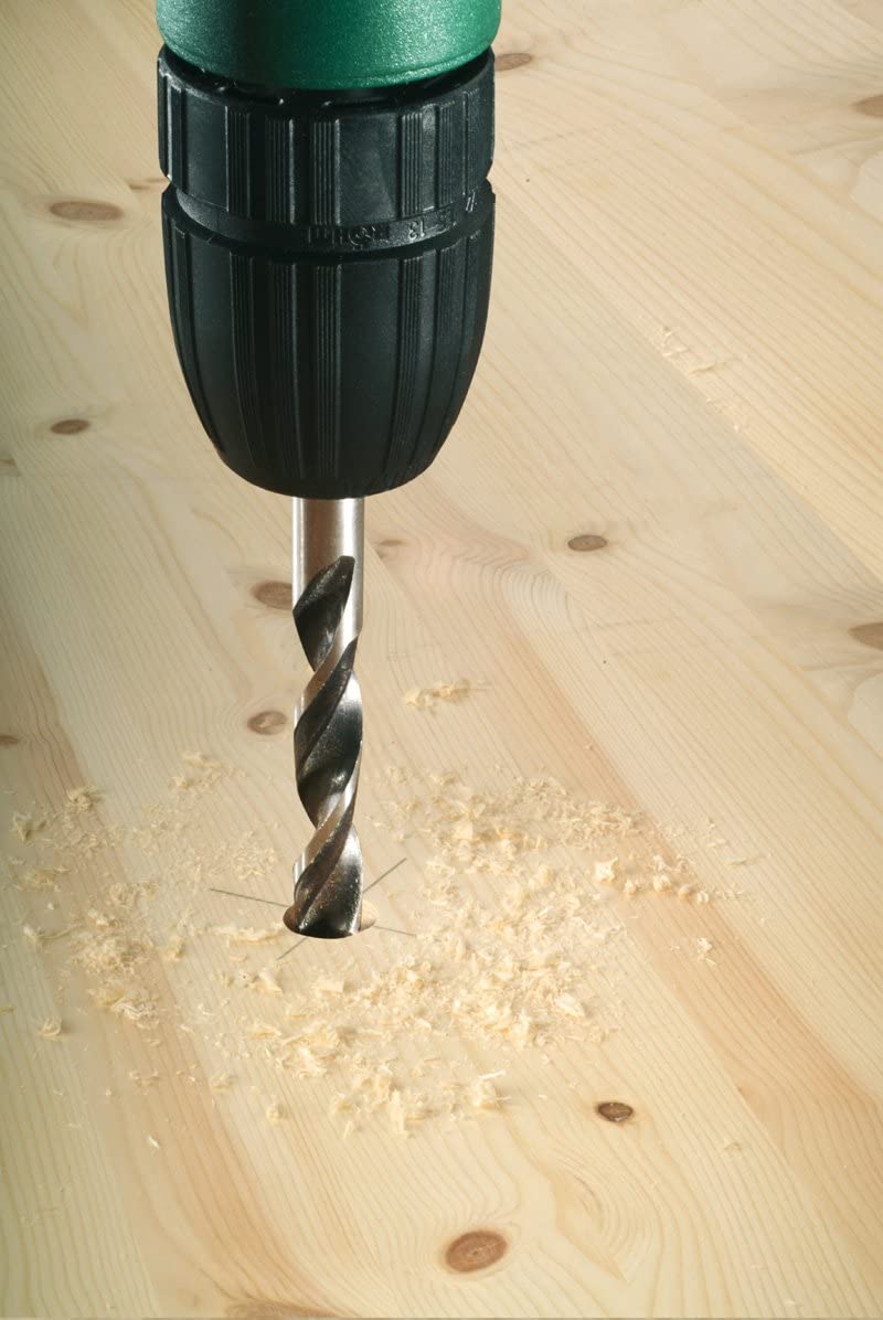 BOSCH 2607019440 Wood Drill Bit Set (5-Piece) - ชุดดอกปลายเกษรเจาะไม้ (ชุด 5 ดอก) - 2607019440