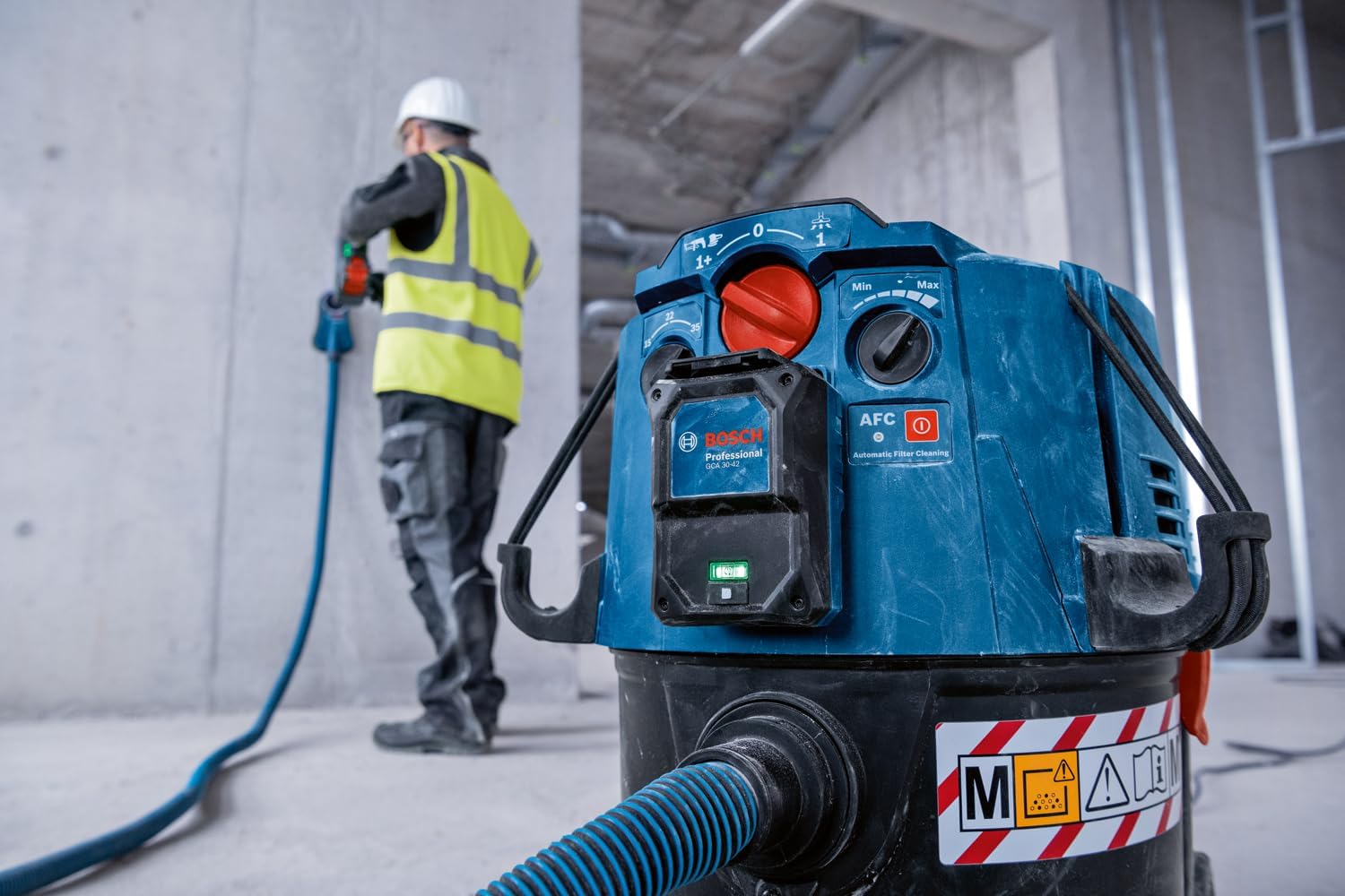 BOSCH GCA 30-42 automatic start plug and GCT 30-42 automatic start terminal (essential accessories for professional dust vacuuming) - อุปกรณ์รับ ส่งสัญญานสำหรับเครื่องดูดฝุ่น บ๊อช รุ่น GCA 30-42 และ GCT 30-42 -1600A02GF1