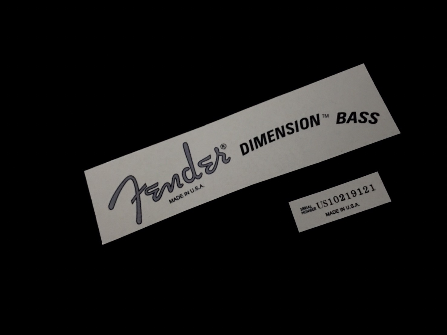 Fender Dimesion Bass