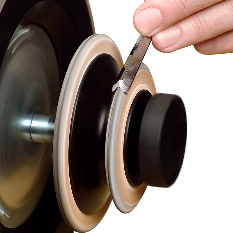 TORMEK LA-120 Tormek Profiled Leather Honing Wheel - อะไหล่ชุดล้อหนังขัดเงา และลบเกษร แบบโปรไฟล์ ขนาด 120มม. Tormek รุ่น LA-120 (สินค้าสั่งซื้อล่วงหน้า Pre Order)