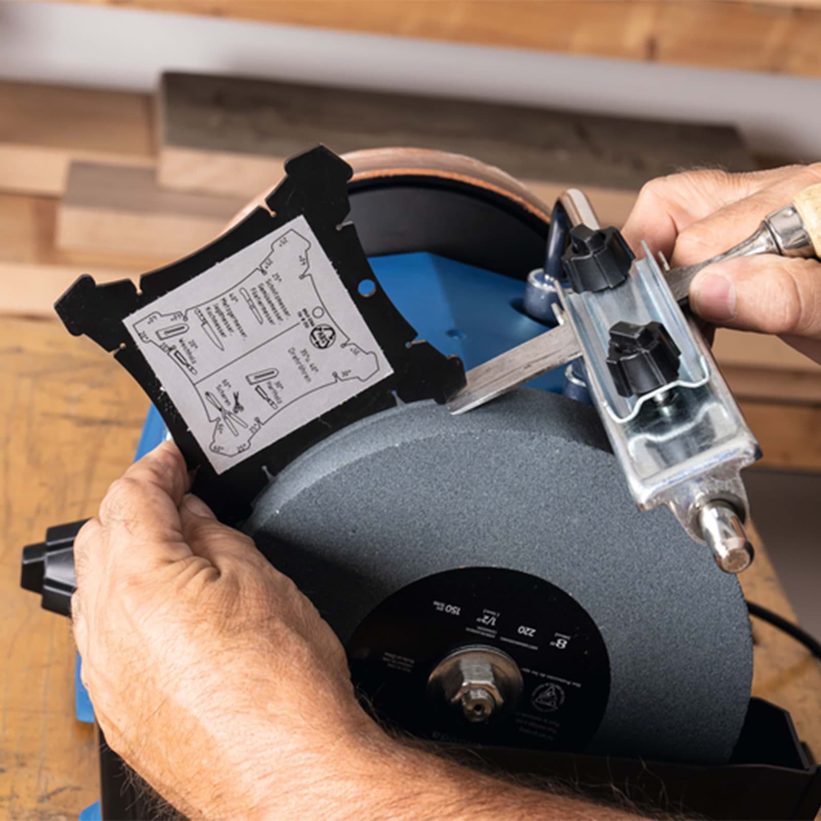 SCHEPPACH Tiger 5000S 200mm(8-inch) Water Cooled Sharpening System - เครื่องมือลับคมแบบหล่อเย็นด้วยน้ำขนาด 200มม (8 นิ้ว) Scheppach รุ่น Tiger 5000S