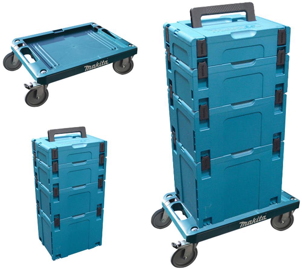 MAKITA P-83886 - 4-Whelled Makpac Trolley Base - ฐานวางกล่องเครื่องมือมีล้อ MAKITA Makpac รุ่น P-83886