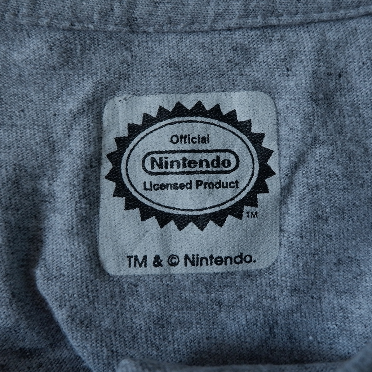 เสื้อยืดวินเทจมือสอง Vintage T-Shirt ลายการ์ตูน Super Mario Bros ซูเปอร์มาริโอ้ มือสอง