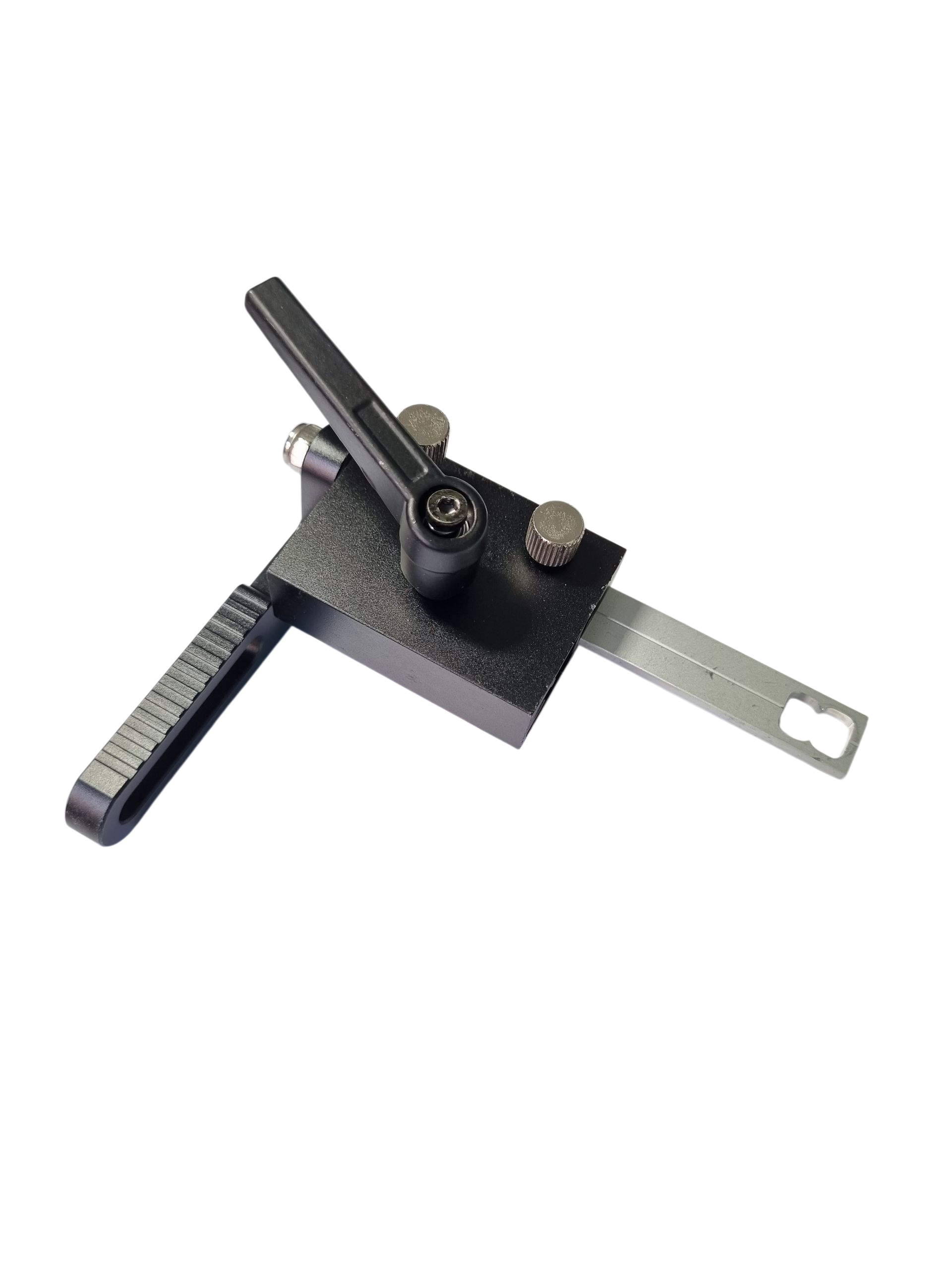 SIS TOOL SIS-GRFP001 Guide Rail Flip Stop (Black) - ตัวหยุดในรางชนิดมีก้านโยกสำหรับราง SIS TOOL รุ่น SIS-GRFP001 (สีดำ)